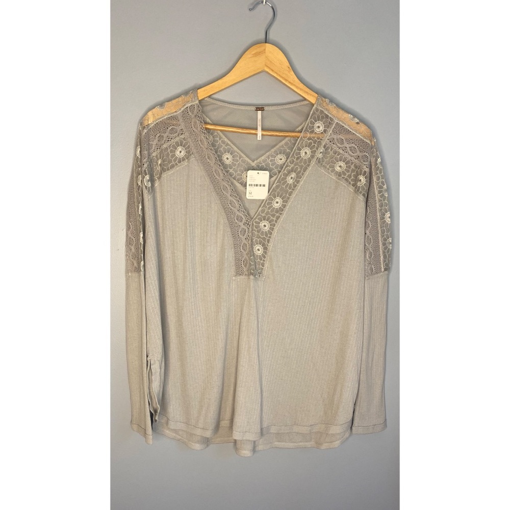 Free People Lola Ling Sleeve Top NWT